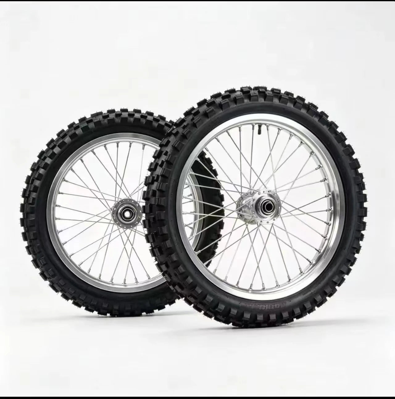 High-Performance Off-Road Wheel Set for Surron Light Bee / LBX – 70/100-19 Front & 90/100-16 Rear Knobby Tires