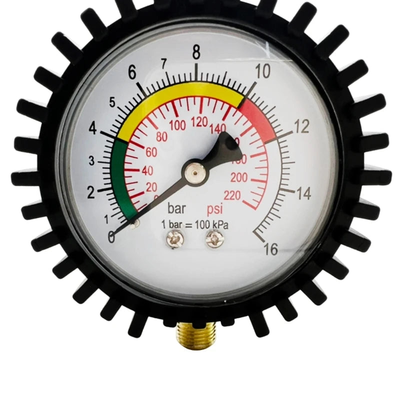 0–220 PSI Tire Pressure Gauge – Professional Heavy-Duty Tire Gauge