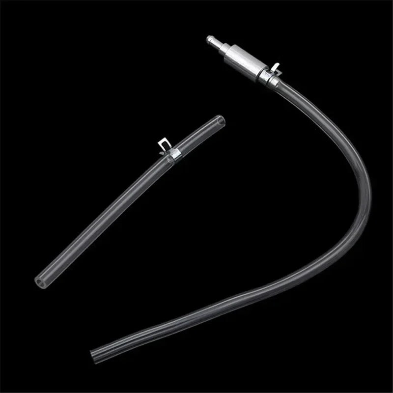 Brake Fluid Bleeder Hose Kit with One-Way Check Valve – Non-Return Brake Bleeding Tube with Hose Clamps – Brake Bleeding Tools for Car Motorcycle Vehicle – 1 / 2 Set – $14