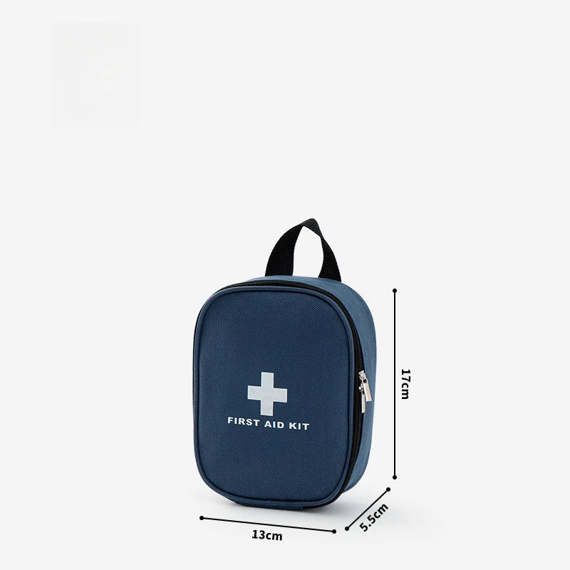 Outdoor Portable First Aid Kit Emergency Bag Household Medicine Storage Bag Partitioned Medical Cabinet Single-Shoulder Backpack