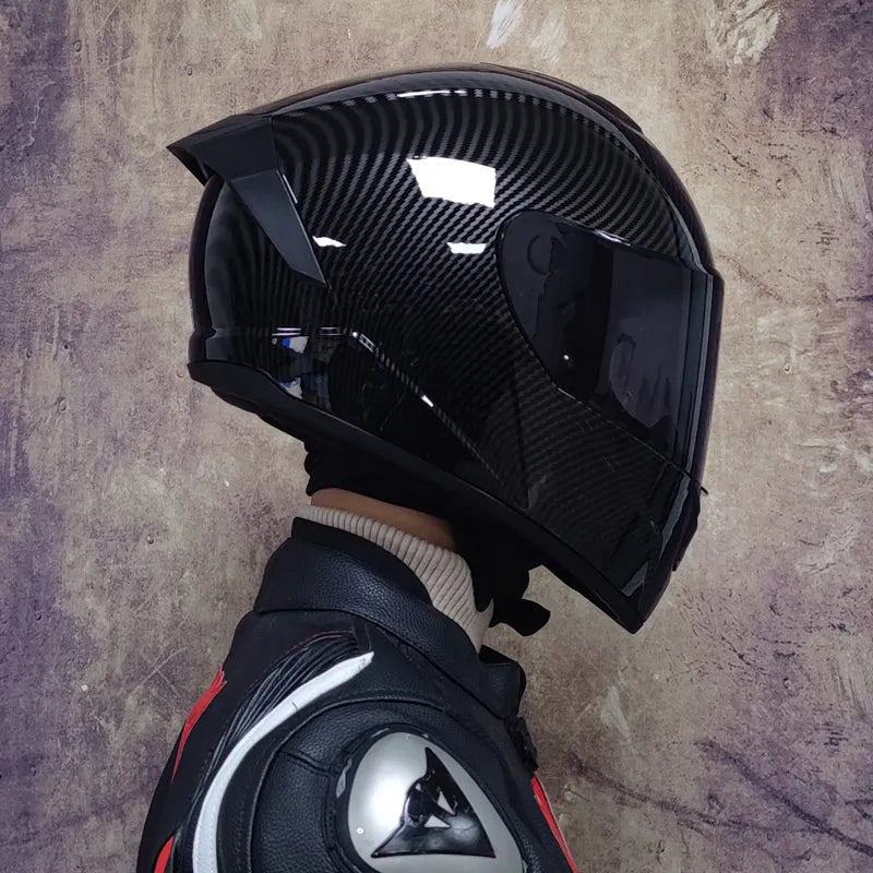 Winter Warm Full Face Helmet with Double Visor