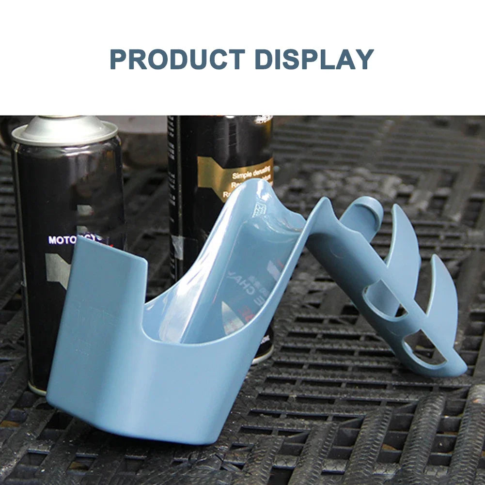 4-in-1 Motorcycle & Bicycle Chain Cleaning Kit – Oil Storage Box Anti-Spray Chain Scrubber & Lubrication Tool – Blue – from $8