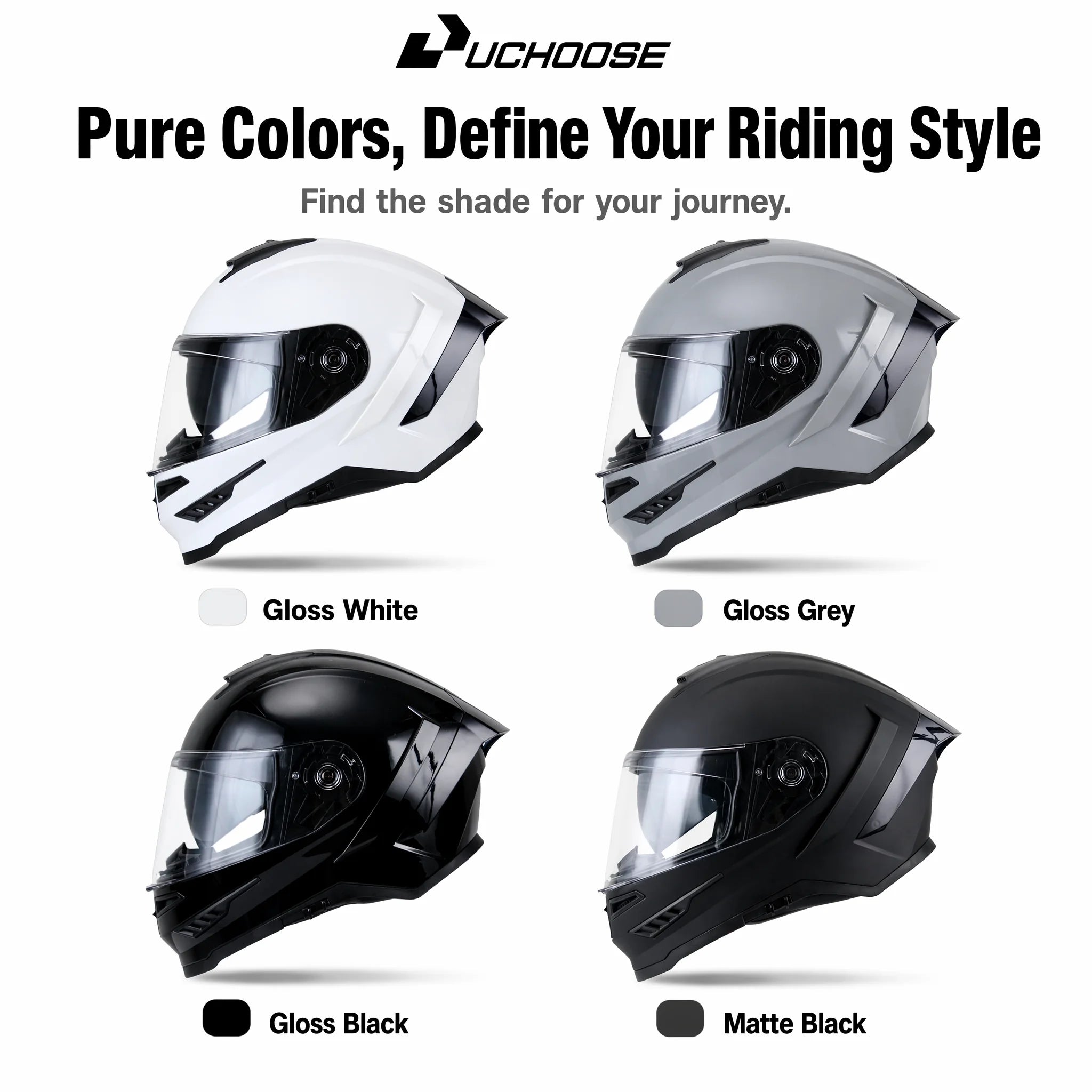 Modular Helmets – Flip-Up Full Face Motorcycle Helmet, Dual Visor, Shockproof & Breathable
