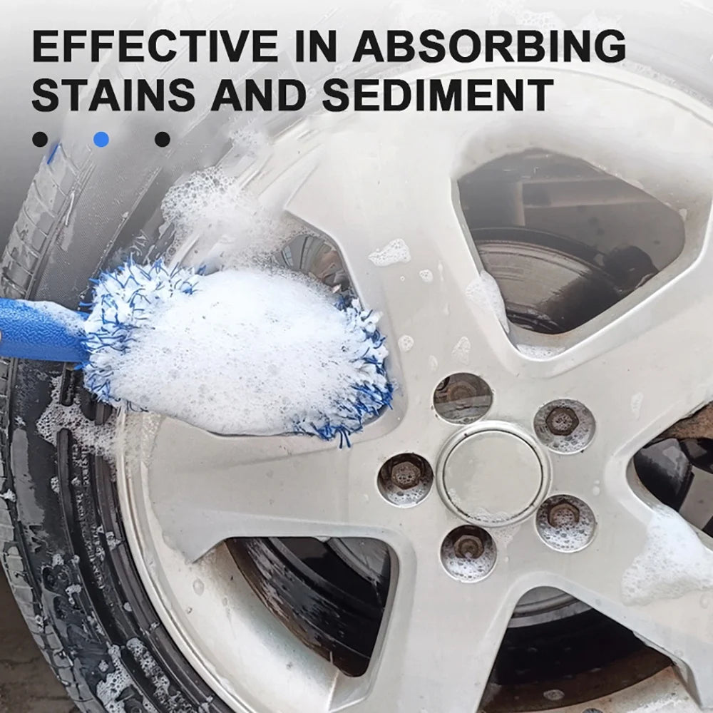 Microfiber Wheel Detailing Brush