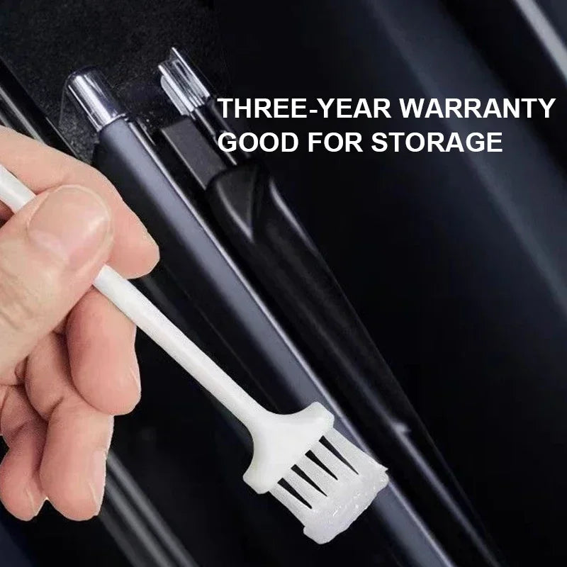 White Multipurpose Grease Lubricant 100g – Car Door Hinge Sunroof Track Seat Rail Trunk Lock – Anti-Noise Anti-Rust Anti-Wear – Grease / Grease+Brush / Grease+Brush+Towel – $14
