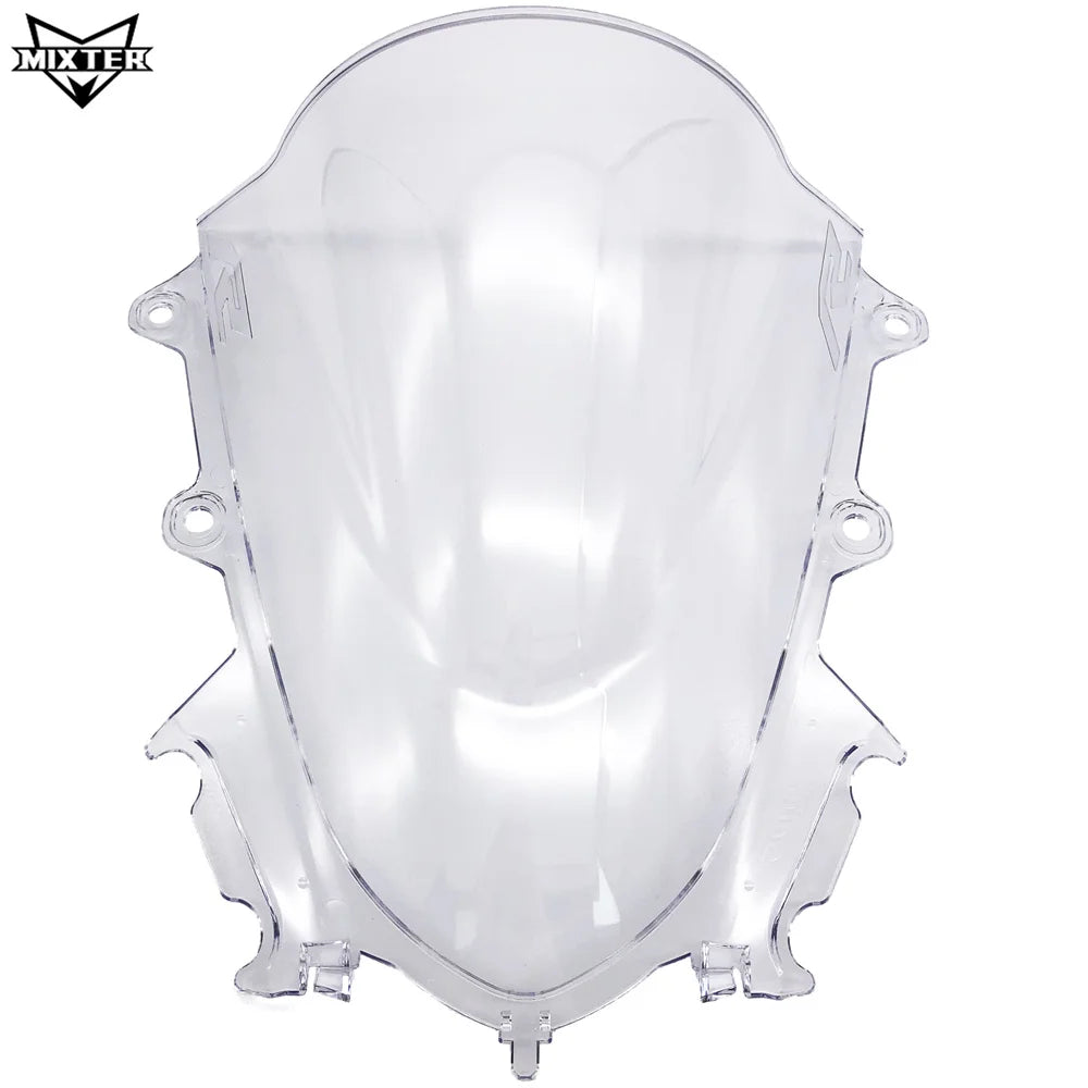 Motorcycle Sport Racing Windshield Windscreen Deflector Visor Viser for YZF R15 V3.0 2019 2020 2021 YZF-R15 V3 YZF R125 YZF-R125 – MIXTER PC Plastic Black Smoke Transparent Silver Carbon Rainbow