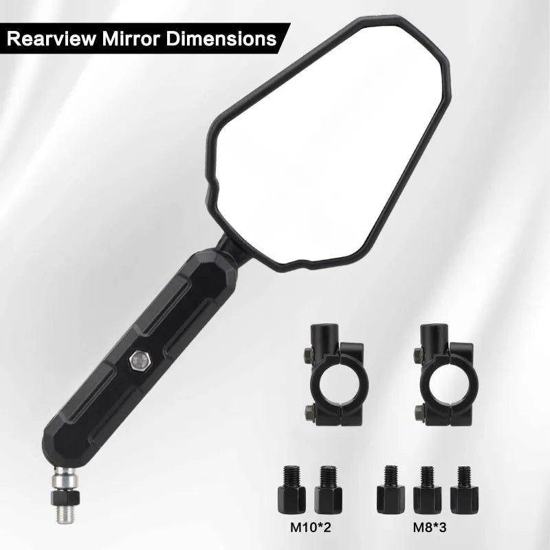 Folding Motorcycle Rearview Mirrors Off Road Adv Wide Side Mirrors for KTM 390 Duke 790 890 Adventure R 1050 1090 Adventure /R