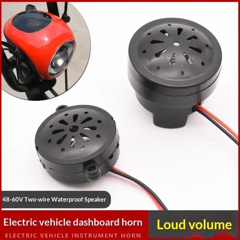 Motorcycle Horn – 48V/60V E-Bike Instrument Kit