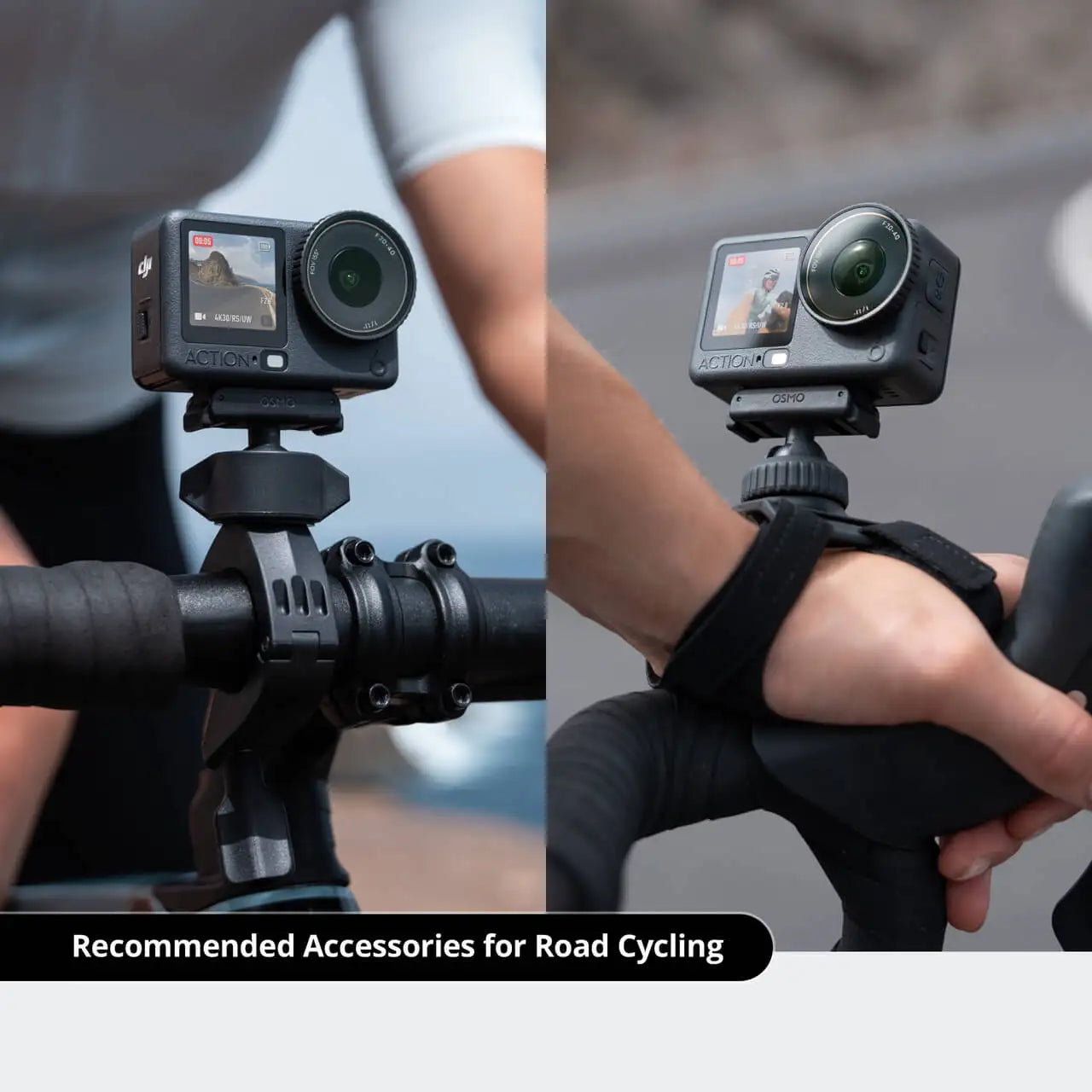 DJI Osmo Action 6 Adventure Combo 8K Waterproof Action Camera Variable Aperture f/2.0 HorizonSteady 360° 20m Underwater 50GB Built-in Storage Dual Mic Gesture Voice Control for Travel Motorcycle Vlog