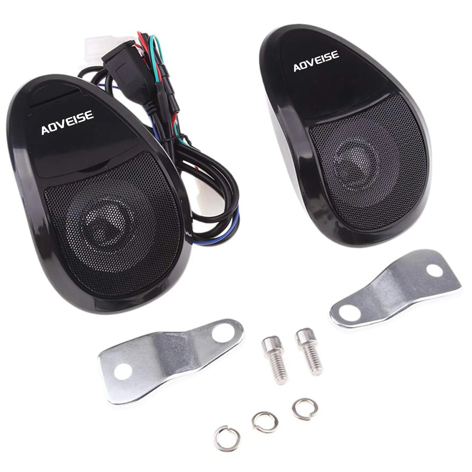 Motorcycle Speakers – Waterproof Bluetooth MP3 & FM Radio