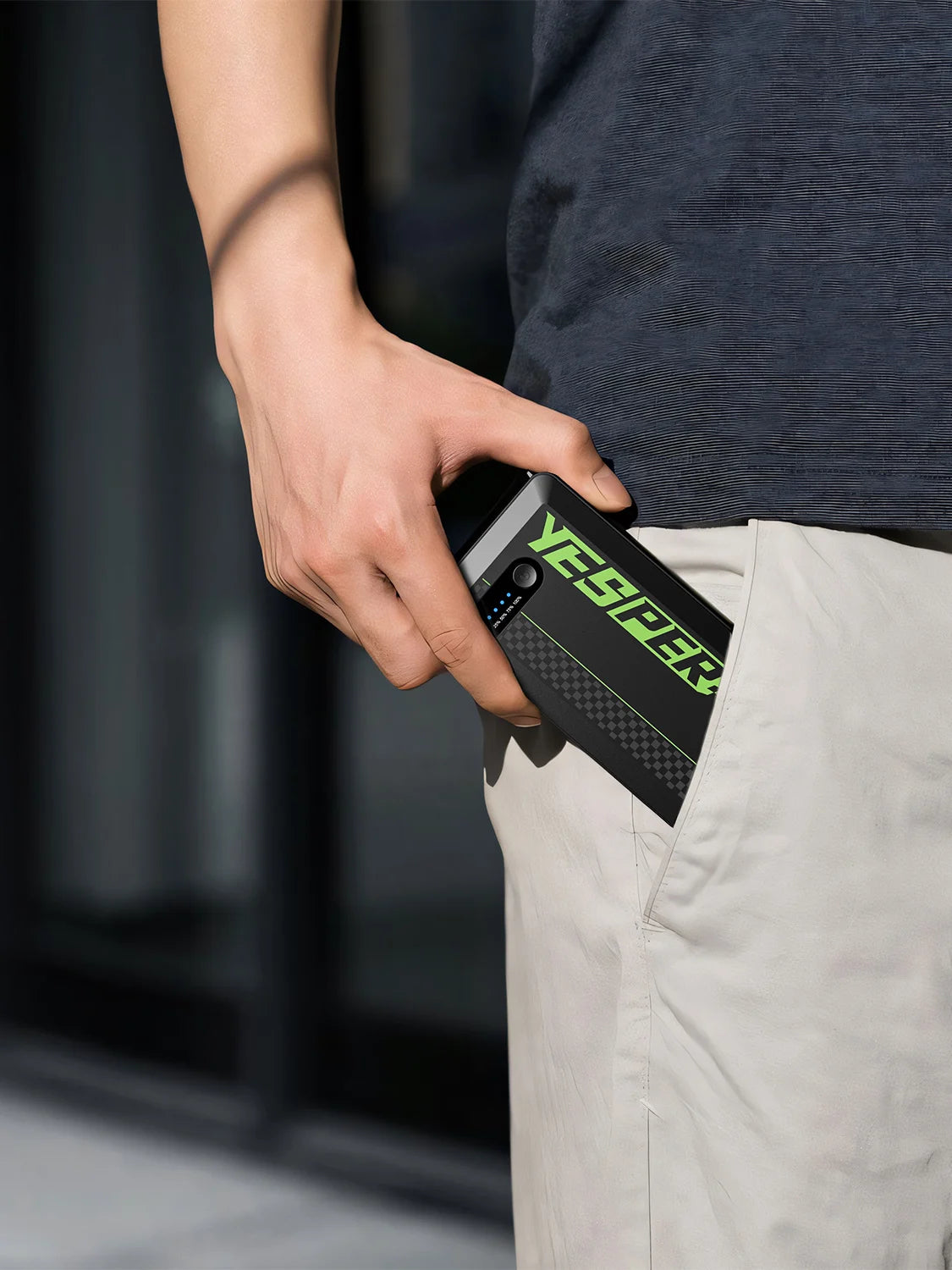 YESPER A-Armor-MINI 1500A Jump Starter – Ultra-Compact 12V Battery Booster & USB Power Bank
