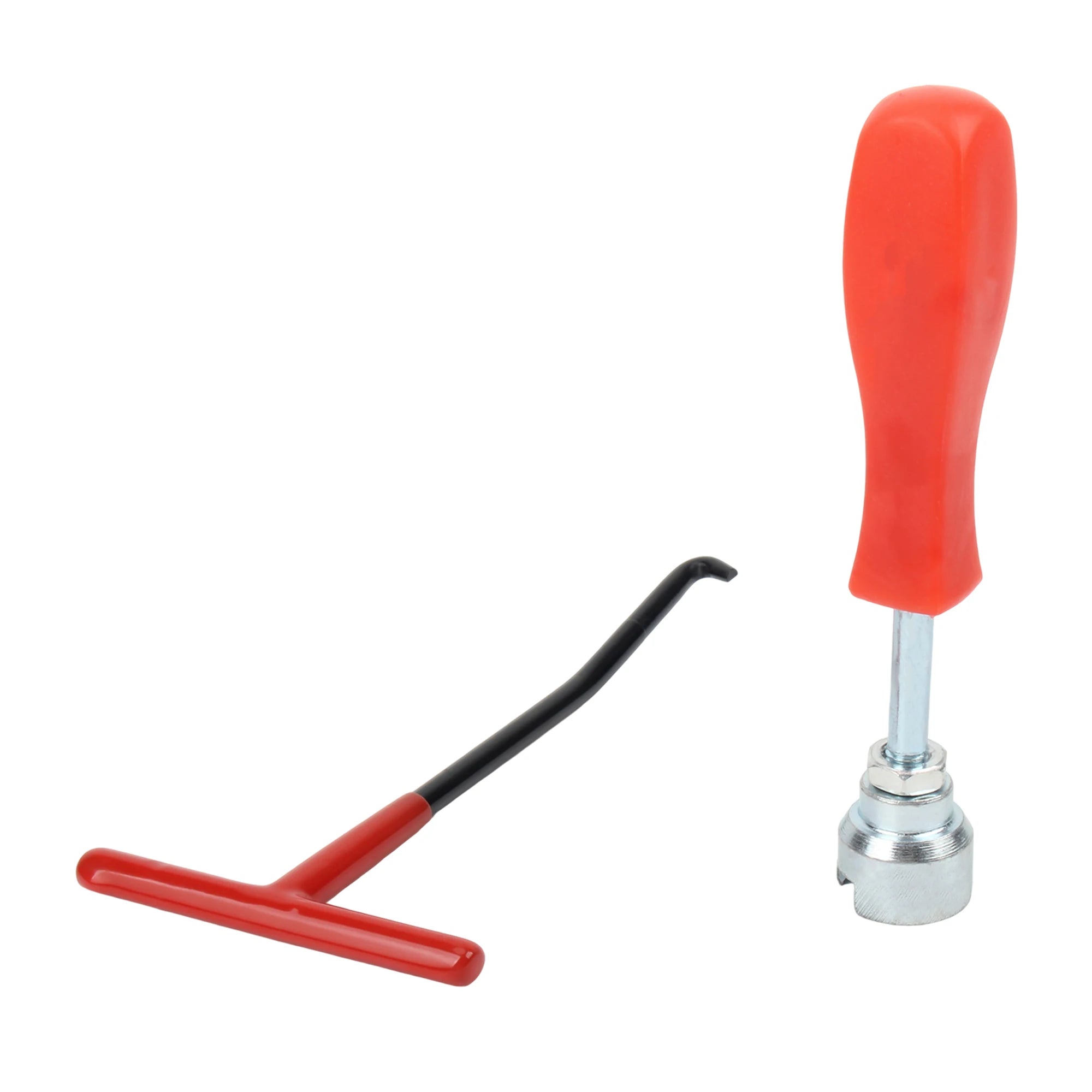 Motorcycle Brake Caliper Spring Wrench & T-Bar Exhaust Spring Hook Puller – Brake Caliper Tools – 2-Piece Repair Tool Set for Dirt Bike ATV Motorcycle UTV – $11