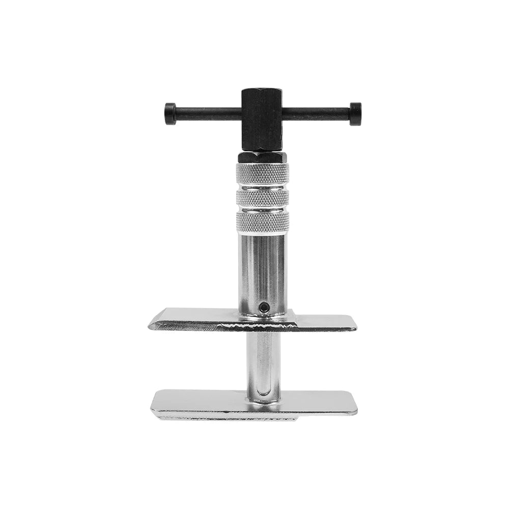 Heavy Duty Motorcycle Brake Caliper Spreader Tool – Brake Disc Tools – T-Bar Compression Tool for Most Vehicle Brake Discs – Universal 1/5”–2-1/3” – Silver – $45