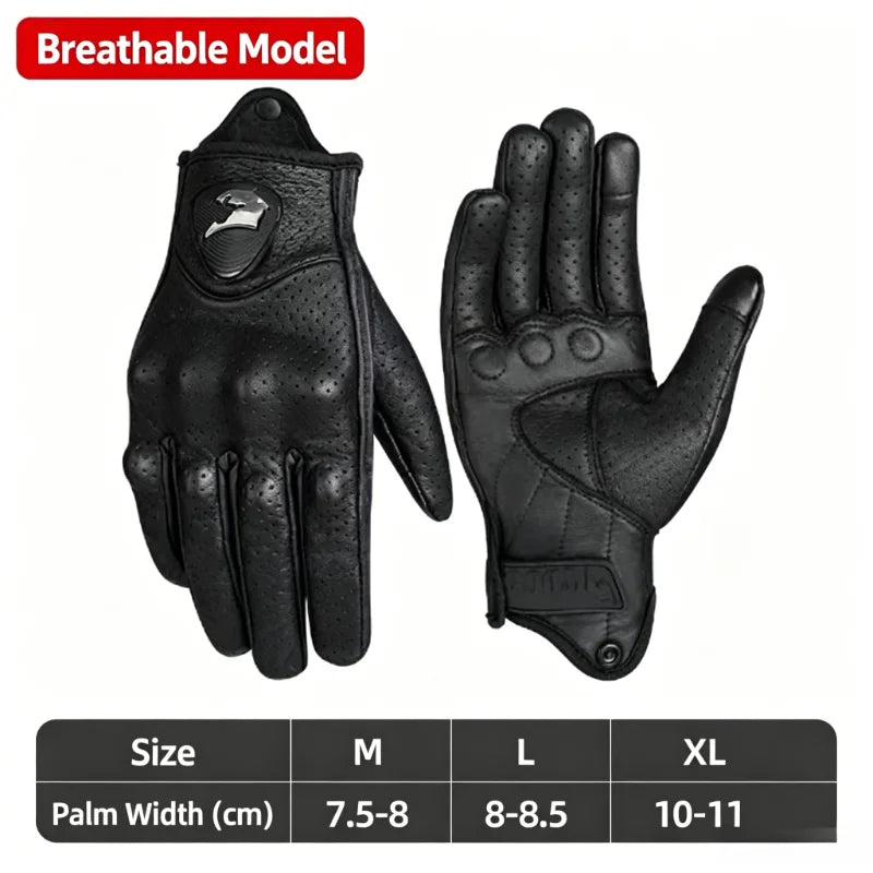 Retro Motorcycle Gloves