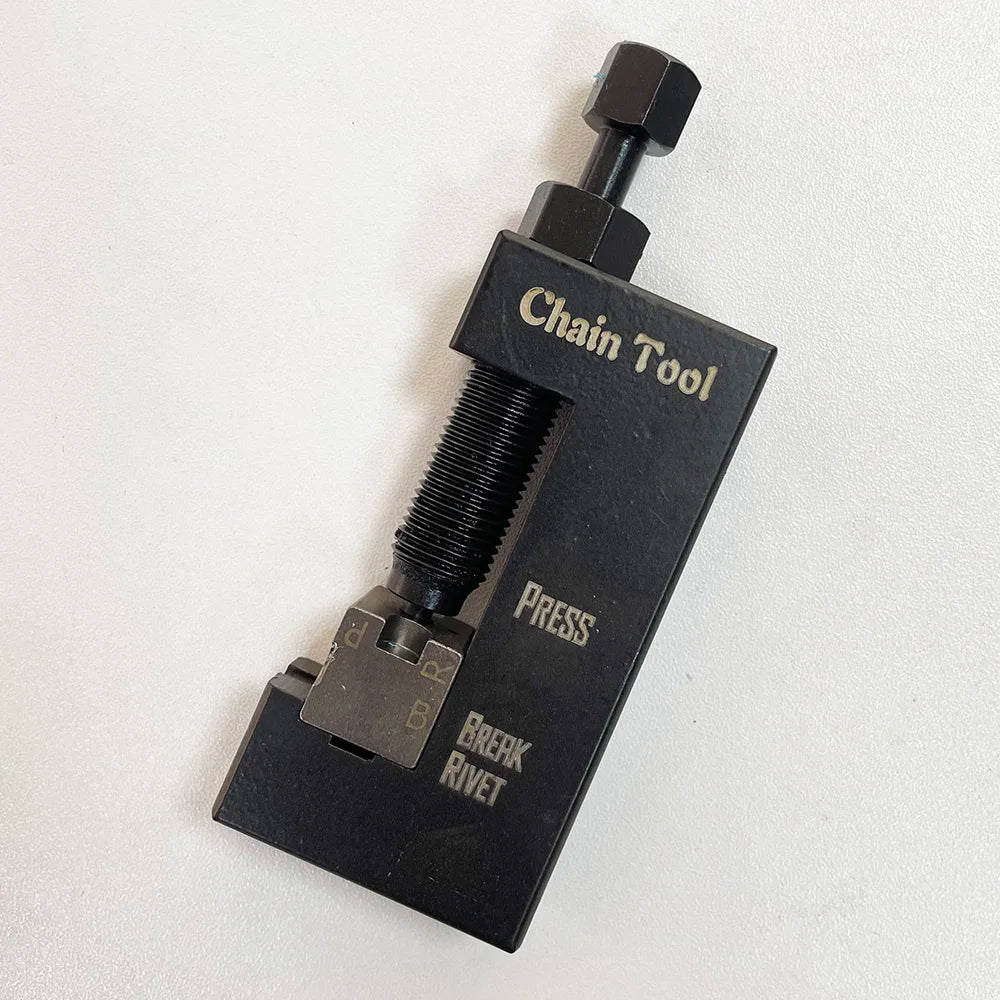 Motorcycle Chain Breaker & Riveting Tool Set – 520 / 525 / 530 Chains – Carbon Steel – Blue – $55