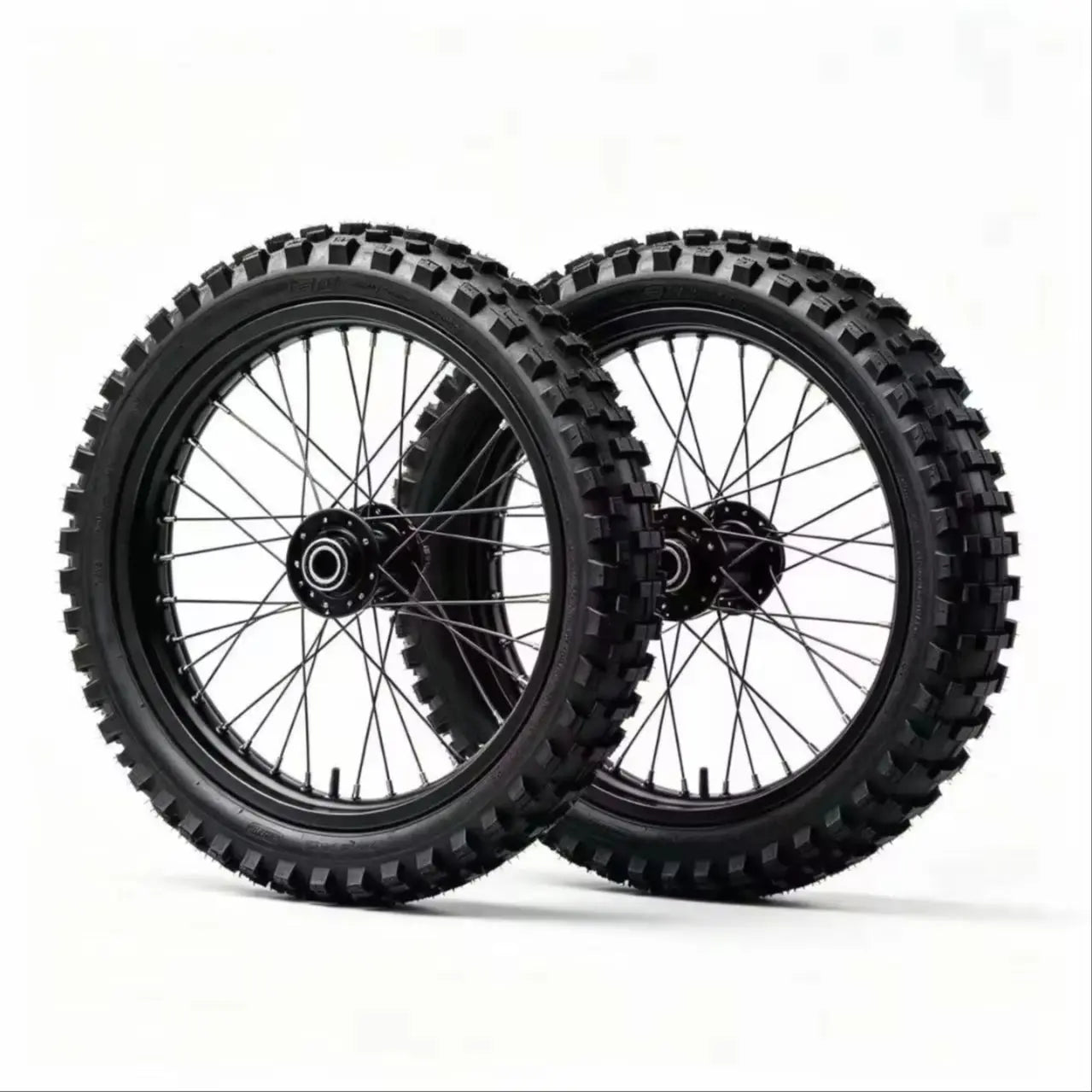 High-Performance Off-Road Wheel Set for Surron Light Bee / LBX – 70/100-19 Front & 90/100-16 Rear Knobby Tires