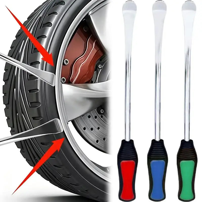 Tire Iron Spoon Lever Bar or Rim Protector – Motorcycle Bike Scooter Bicycle – Green / Blue / Red – $20