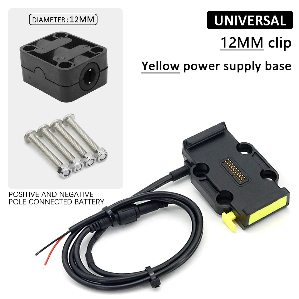 New Motorcycle Wireless Charger Navigation bracket Fast charge For Kawasaki Versys 650 For Yamaha Tracer 7 Universal GPS bracket