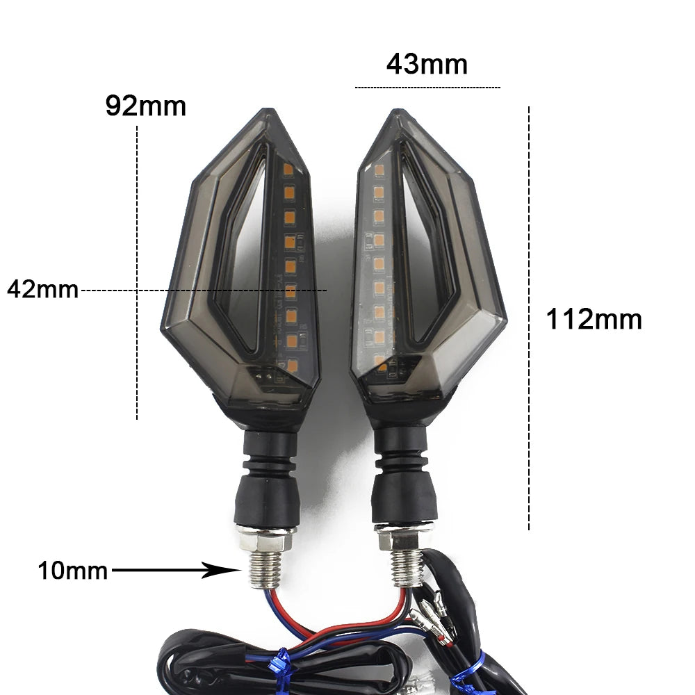 LED Turn Signal Bulbs – Smoked Dual Color LED DRL Running Light 12V