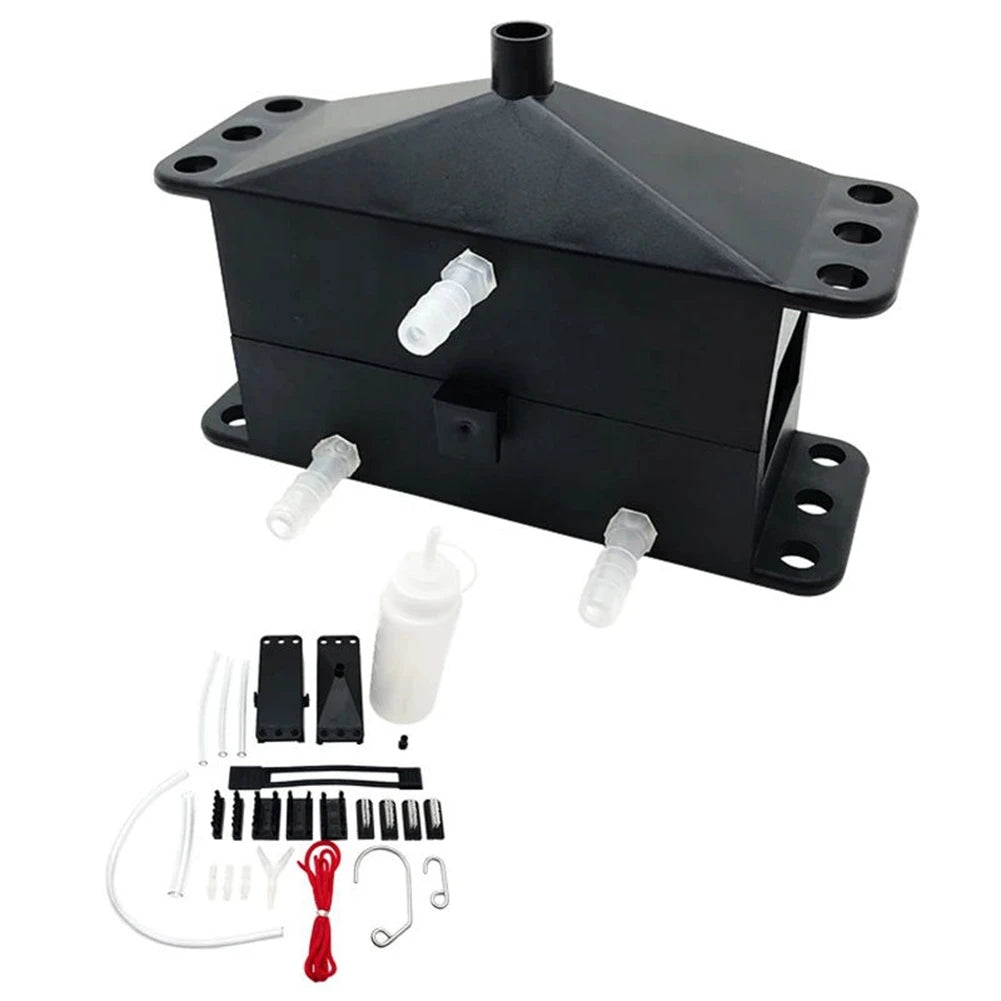 Motorcycle Chain Cleaning & Lube Device Kit – Brush Gear Cleaner Tool for Motorbike Chain Lubricating – Black – $40