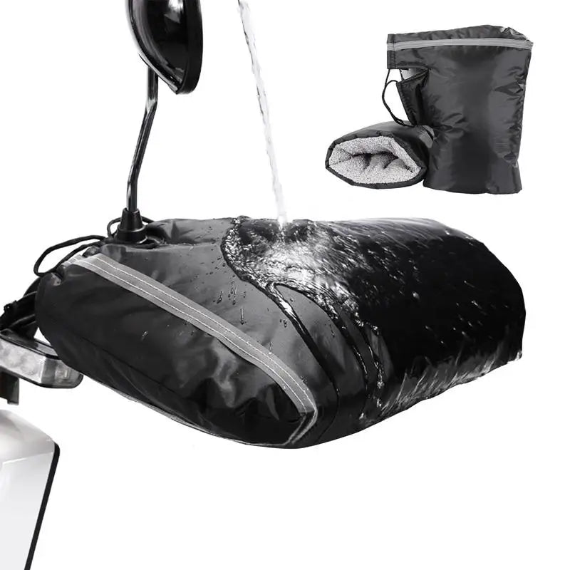 Handlebar Muffs – Windproof Winter Black