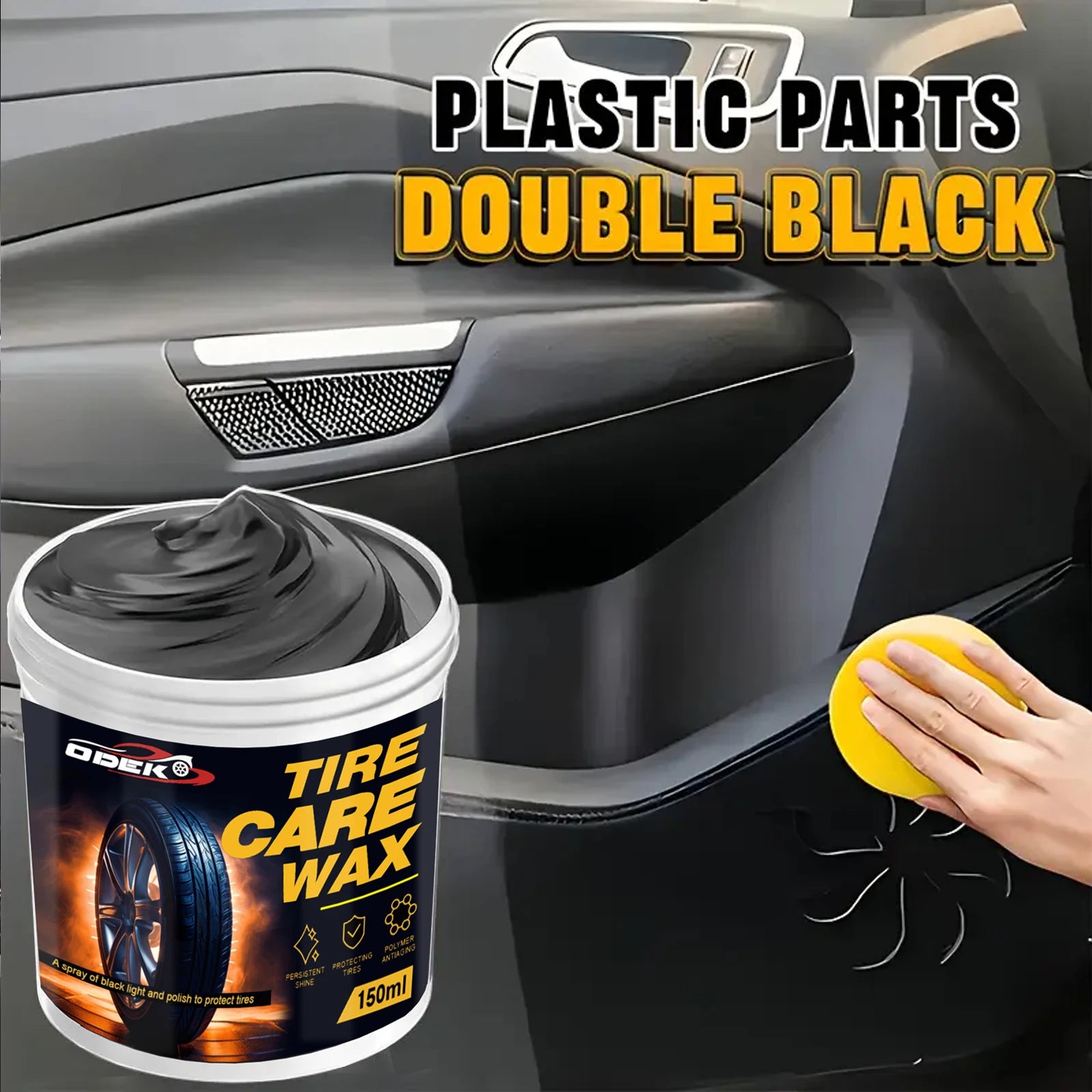 Ultimate Tire Shine Spray & Dressing 150ml – High Gloss Black Tire Polish UV Protection Long-Lasting Coating for Cars – $27