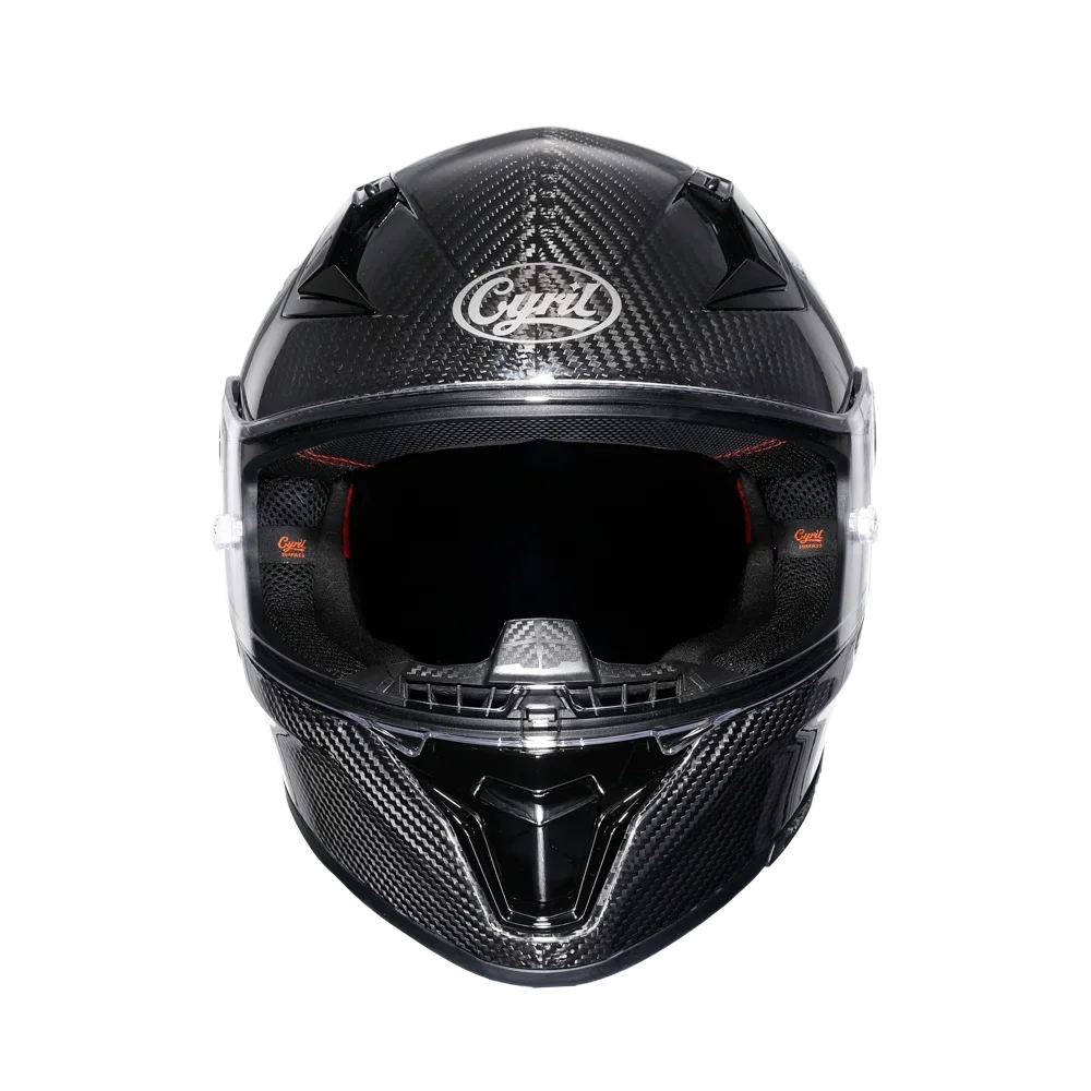Carbon Fiber Helmets – Lightweight Genuine Carbon Fiber Full Face Motorcycle Helmet, DOT Approved for Men & Women