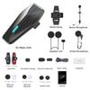 ASMAX S1 Motorcycle Bluetooth Intercom – 8-Rider Communication Headset