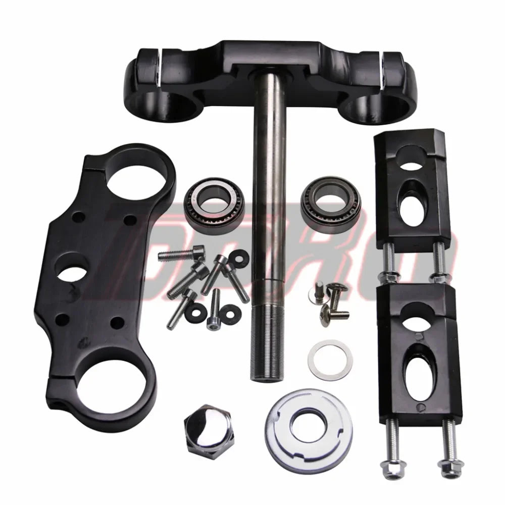 22mm Handlebar Triple Clamp Risers Holder Fit  45/48mm Upside Ddown Front Forks 125cc 140cc 150cc 160cc Dirt Pit Bike