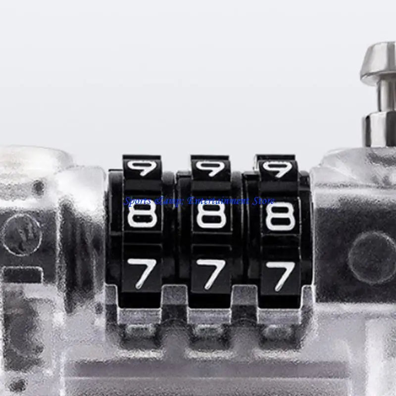 G7NF Cycling Helmets Cable Lock Backpacks Luggage Security Cable Padlock Combination Password Lock Motorcycle Helmets Lock – OOTDTY 3-Digit ABS Steel Cable Royal Blue Black Grey