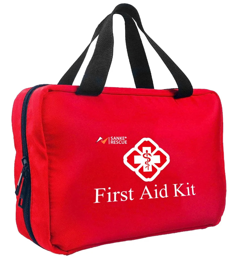 Sanke Rescue Multi-Purpose First Aid Kit 26 to 330 Pieces Waterproof Nylon Bag for Outdoor Hunting Hiking Camping Motorcycle Travel Home
