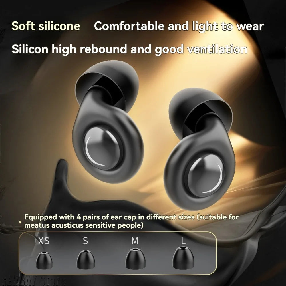 GEVBAY Anti-Noise Earplugs Silicone Ear Plug Noise Cancelling for Sleep Anti-Snoring Motorcycle Earplug Noise Insulation Ear Protectors – Silicone – 2×2×2 cm – 30g – 3 Style Options