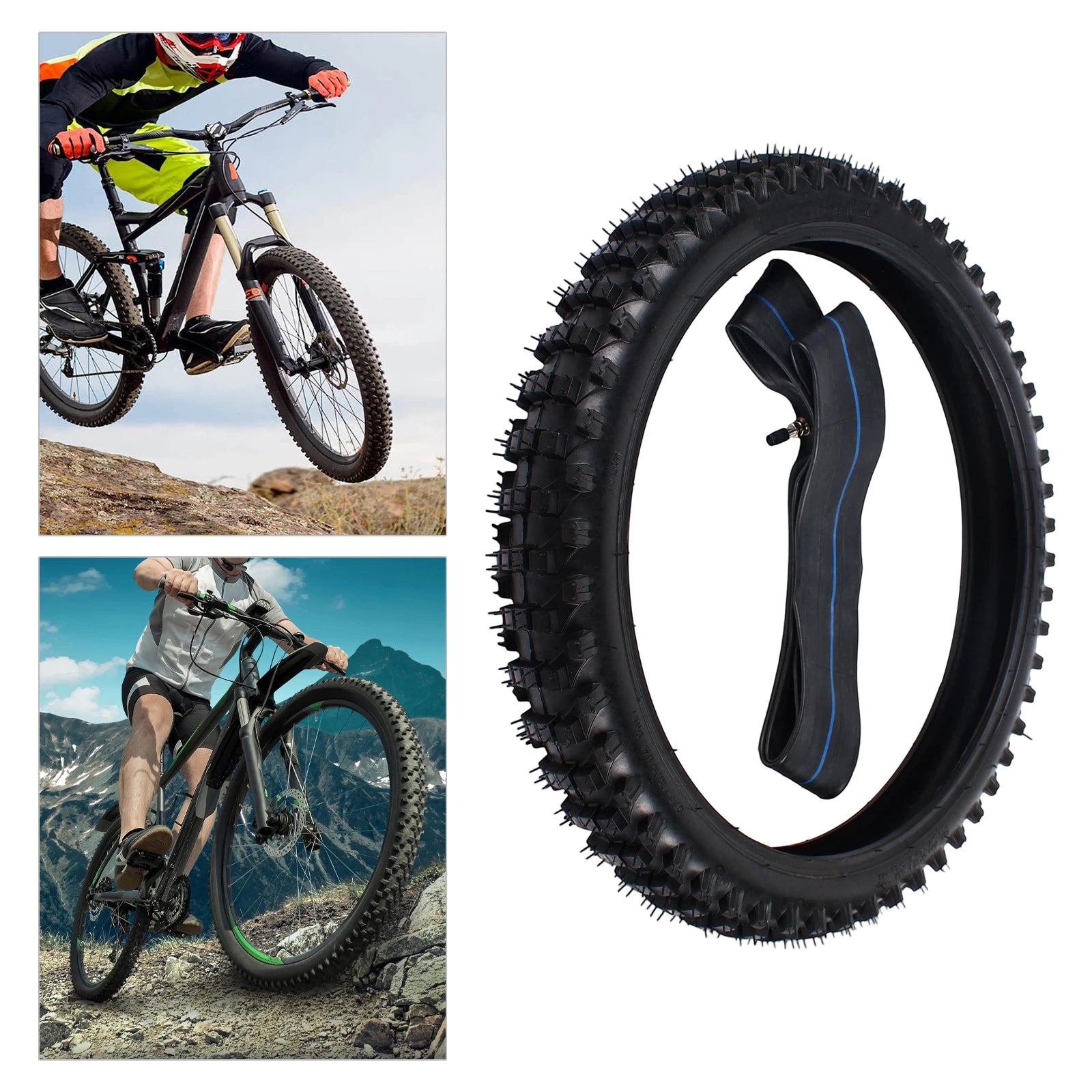 Dirt Bike Tires – 70/100-19 Front Tire & Inner Tube Set