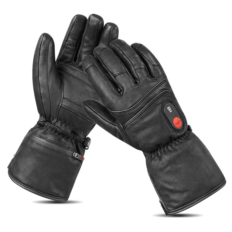 Savior Heat Electric Heated Gloves for Men Women Rechargeable Battery Ski Heating Glove Skiing  Snowboarding Motorcycle 2022