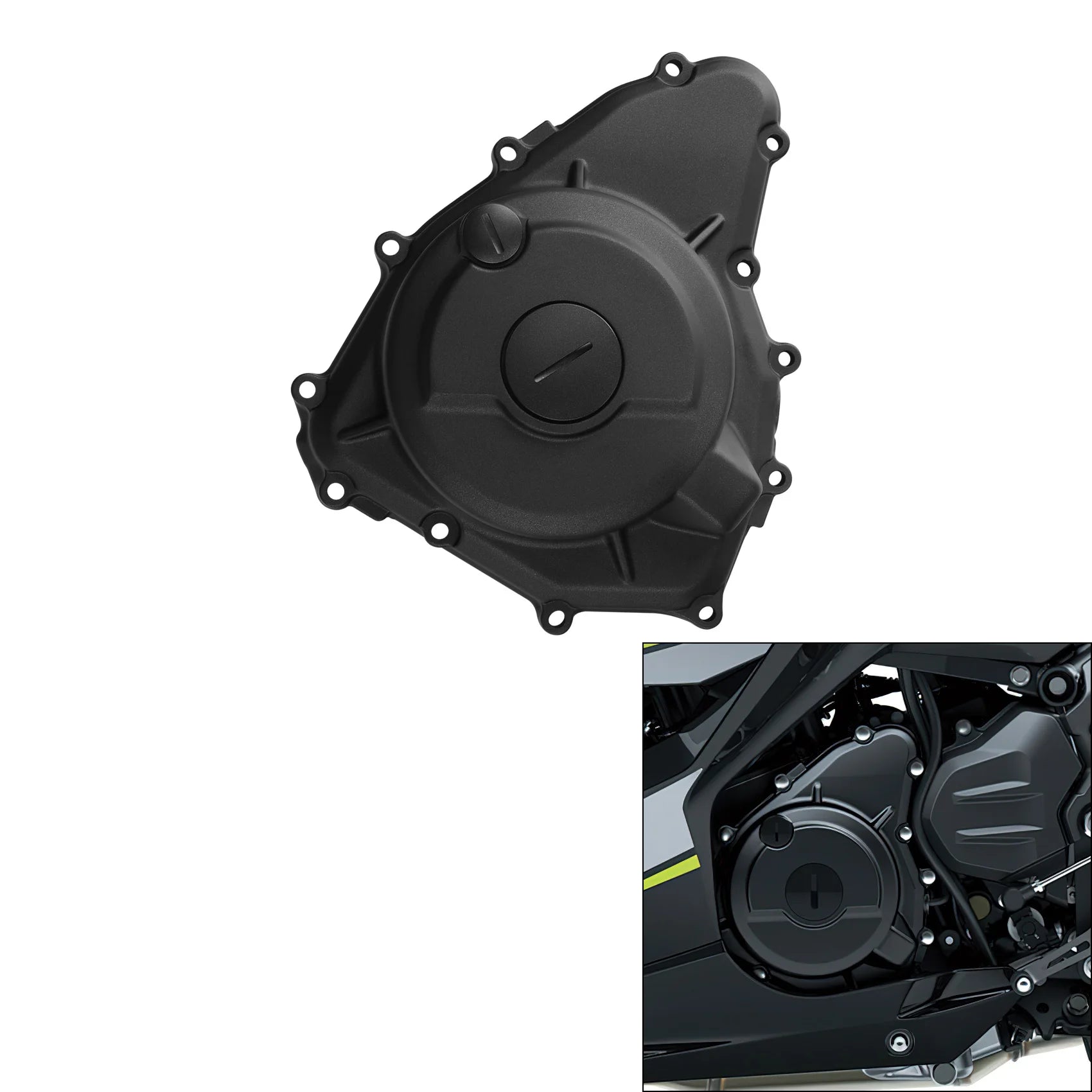 Stator Cover Crankcase Engine Fit For Kawasaki Ninja 400 Z400 2018-2024 Z500 2024 Motorcycle