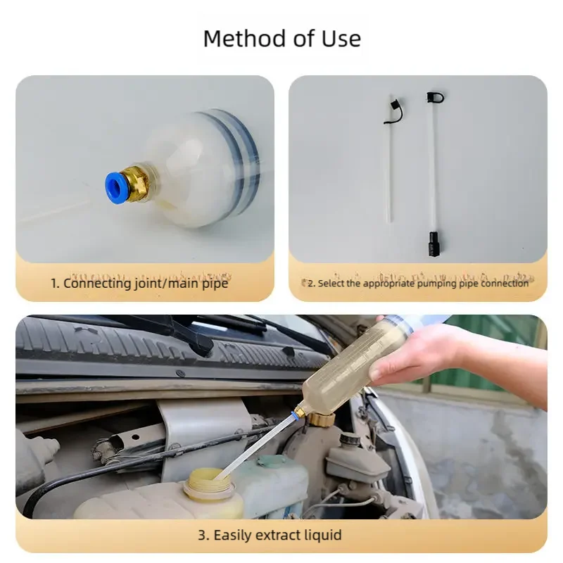 Manual Vacuum Oil Extractor Syringe with