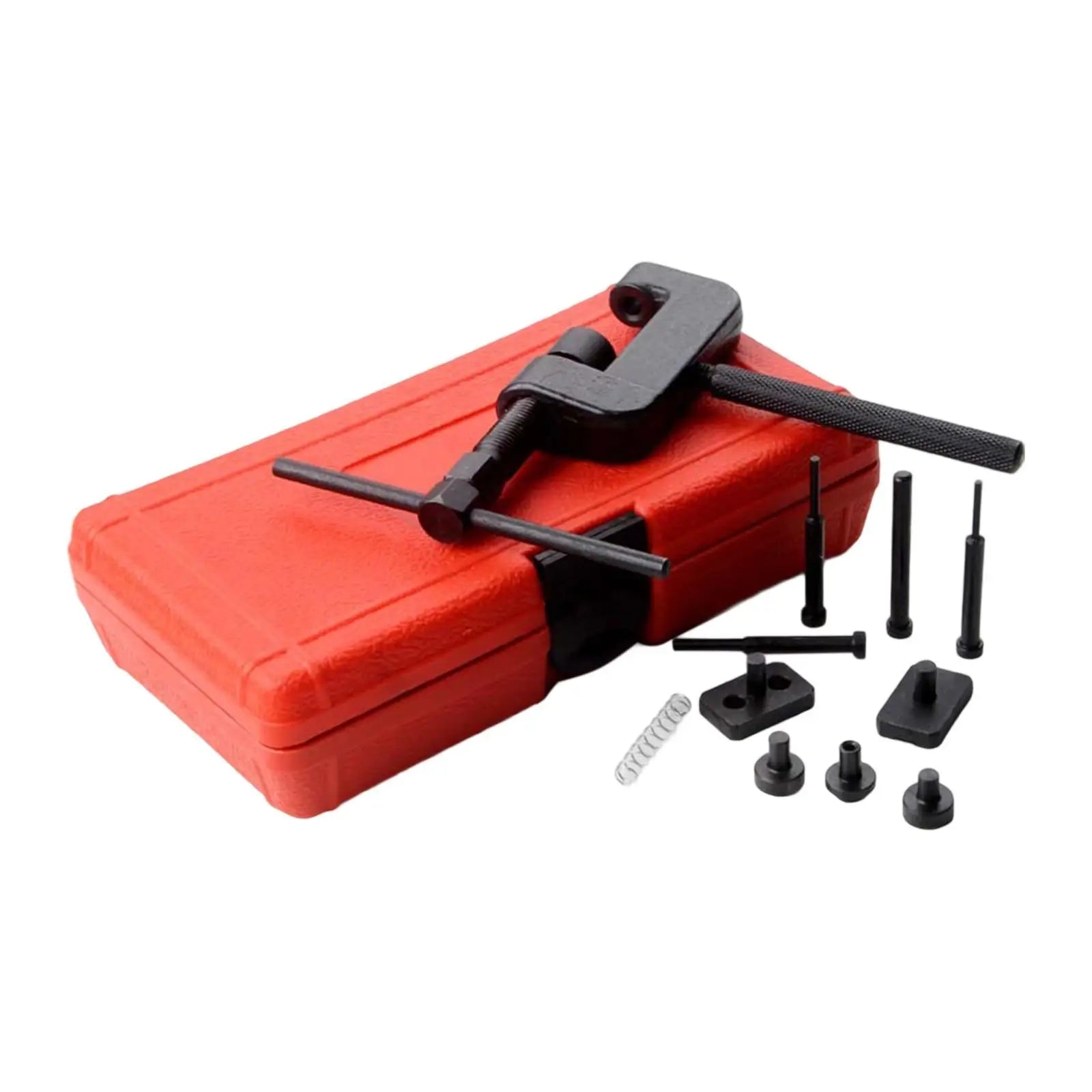 Compact Motorcycle Chain Breaker Tool Kit – 45# Steel Chain Cutter & Riveter for Bicycle & Motorcycle – Carrying Case Included – $64