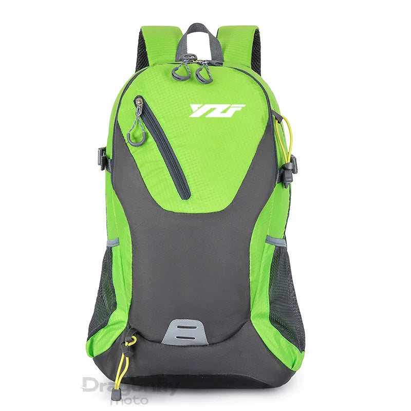 Motorcycle Backpack – Waterproof Racing Travel Bag for Yamaha
