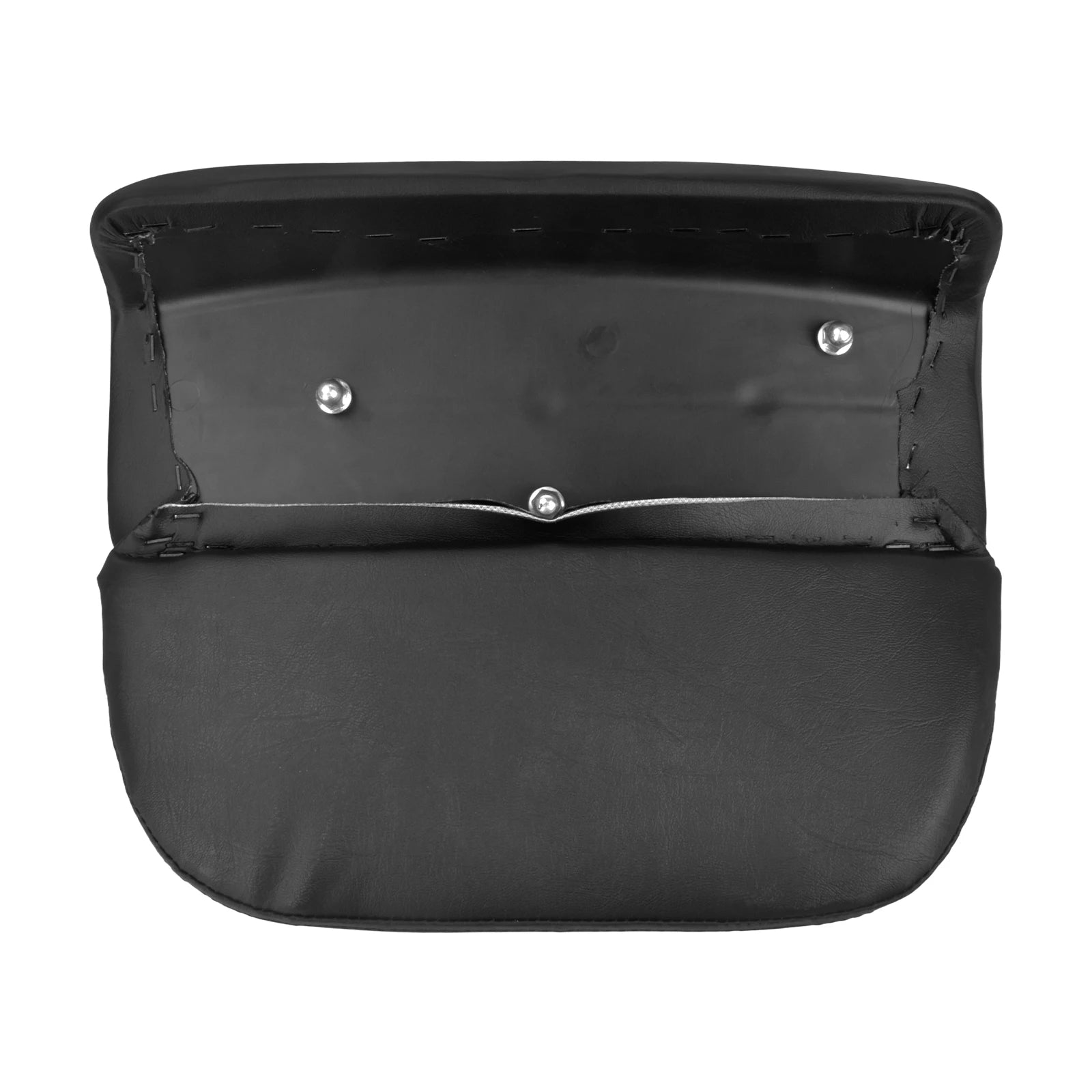 Motorcycle Chopped Razor Tour Pack Backrest Pad Trunk Cushion Pad PU Plastic For Harley Touring Road Street Electra Glide 14-25