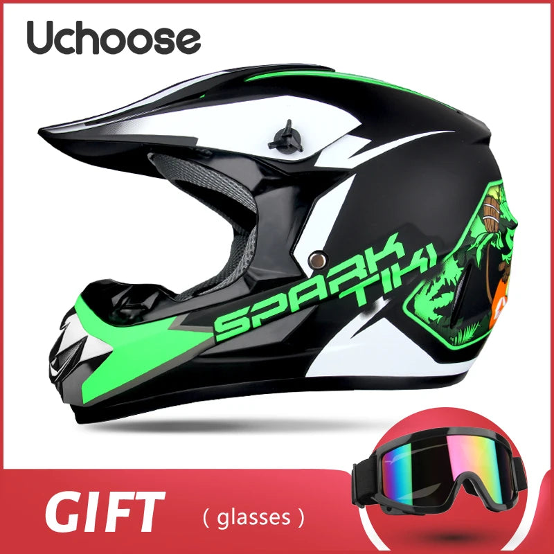 Full Face Motocross Helmet – MTB, Off-Road, Racing & Downhill Riding