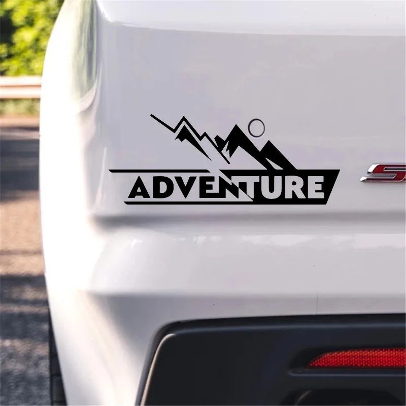 Adventure Motorcycle Top Box Vinyl Decal Sticker – Glossy Black / Carbon Fiber / Matt Black – Waterproof 3-Layer Transfer – for Honda Africa Twin / BMW GS 1200 1250 – 1 or 2 Pieces – $10