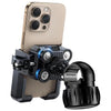 Anti-Vibration Motorcycle Phone Mount – Quick-Lock Shockproof Holder for E-Bikes, Bicycles & Strollers