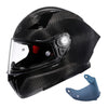 Carbon Fiber Helmets – Lightweight Full Face Motorcycle Helmet, DOT & ECE Approved for Men & Women