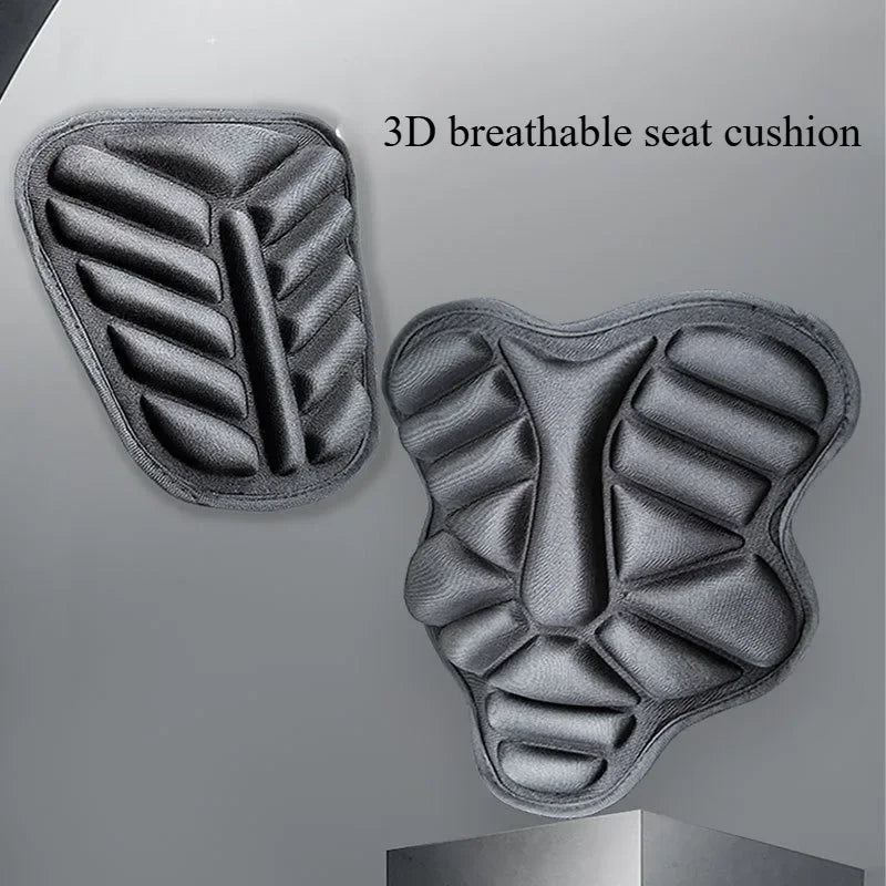 Motorcycle Seat Cushion – 3D Gel Pad Breathable Shock-Absorbing Cover