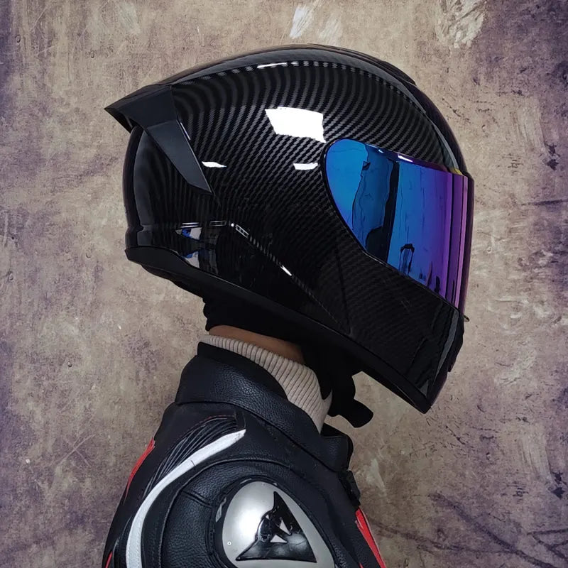 Winter Warm Full Face Helmet with Double Visor