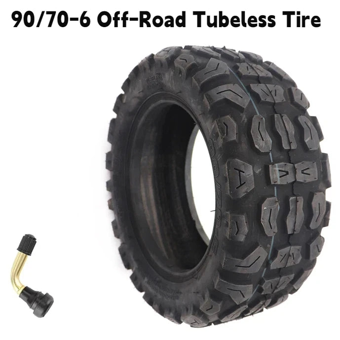 Dirt Bike Tires – 90/70-6 Tubeless 11-Inch Mini Pocket Bike Tire