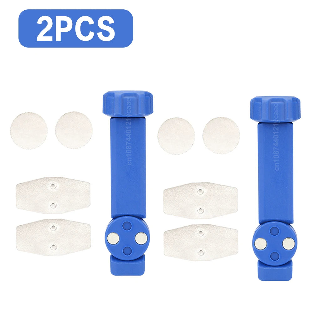 2-in-1 Bicycle Brake Pad Spreader Tool – Brake Bleeding Tools Durable PA6 Carbon Steel 360° Rotatable Hydraulic Disc Brake Caliper Piston Reset – 1 / 2 / 3 / 4 / 6 PC – from $10