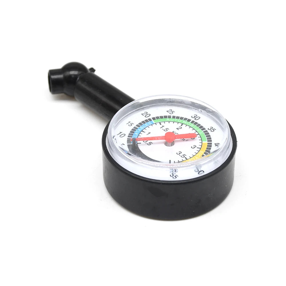 Tire Pressure Gauge – Dial Meter Tire Pressure Tester for Car, Motorcycle, Truck & Bike