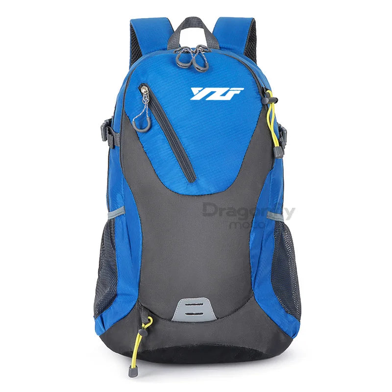 Motorcycle Backpack – Waterproof Racing Travel Bag for Yamaha