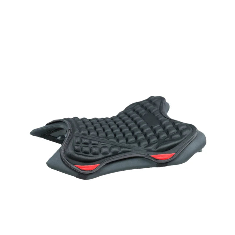 Black Comfort Gel Motorcycle Seat Pad Breathable Universal Shock Absorbing Cushion Bike Seat Cover for Advanced Mountain Riding